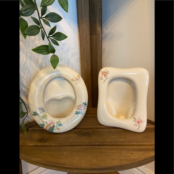 Other - Vintage glass picture frames